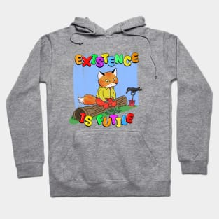 A Futile Existence Fox and Crow Hoodie